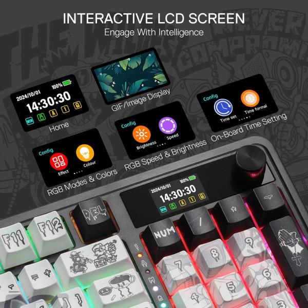 Redragon Galatin PRO K719 Wireless (Street Graffiti)
