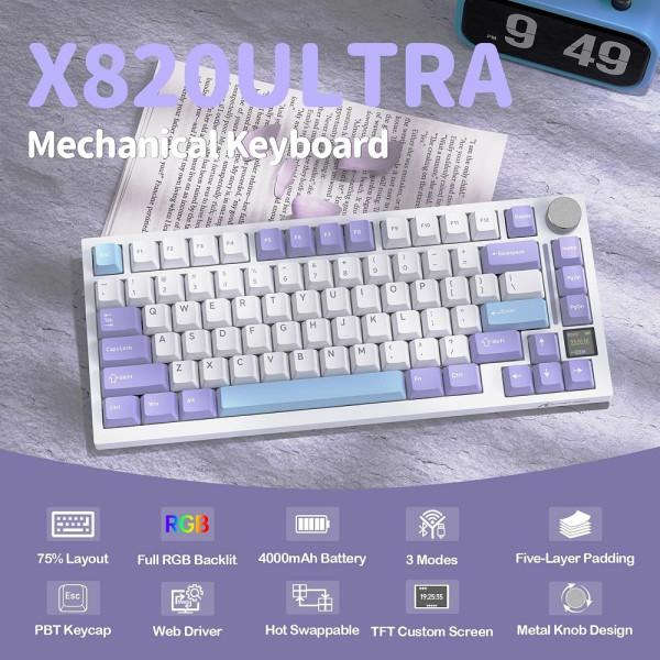 ATTACK SHARK X820 Ultra Shark Switch (Lavender)