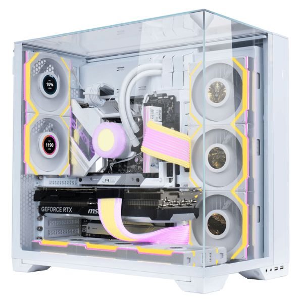 Lian Li UNI Fan SL Wireless LCD 120 White