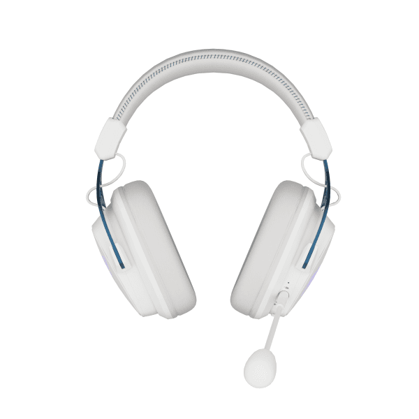 Royal Kludge RK HG103 Casque Gaming Sans Fil (Cyborg White)