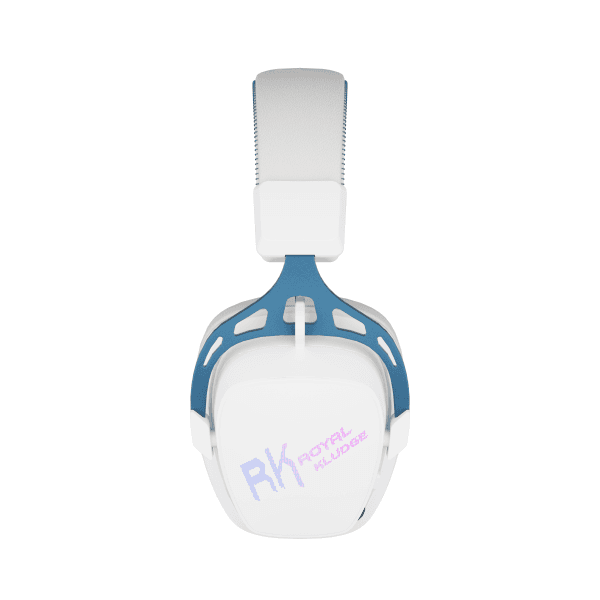 Royal Kludge RK HG103 Casque Gaming Sans Fil (Cyborg White)