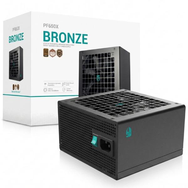 DeepCool PF650X 80PLUS BRONZE 650W Black