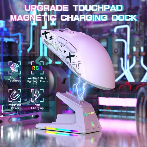 ATTACK SHARK X1 (White&Tape)
