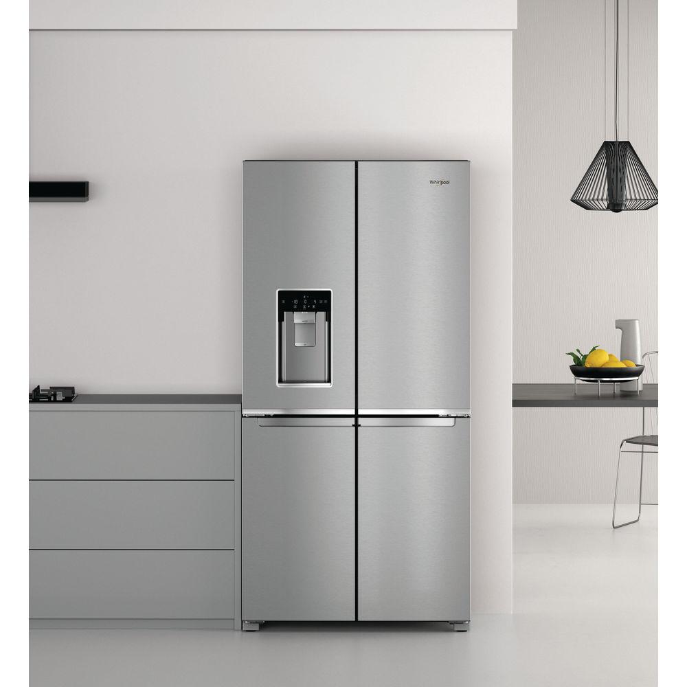 Whirlpool Réfrigérateur American 630L A+ Inox