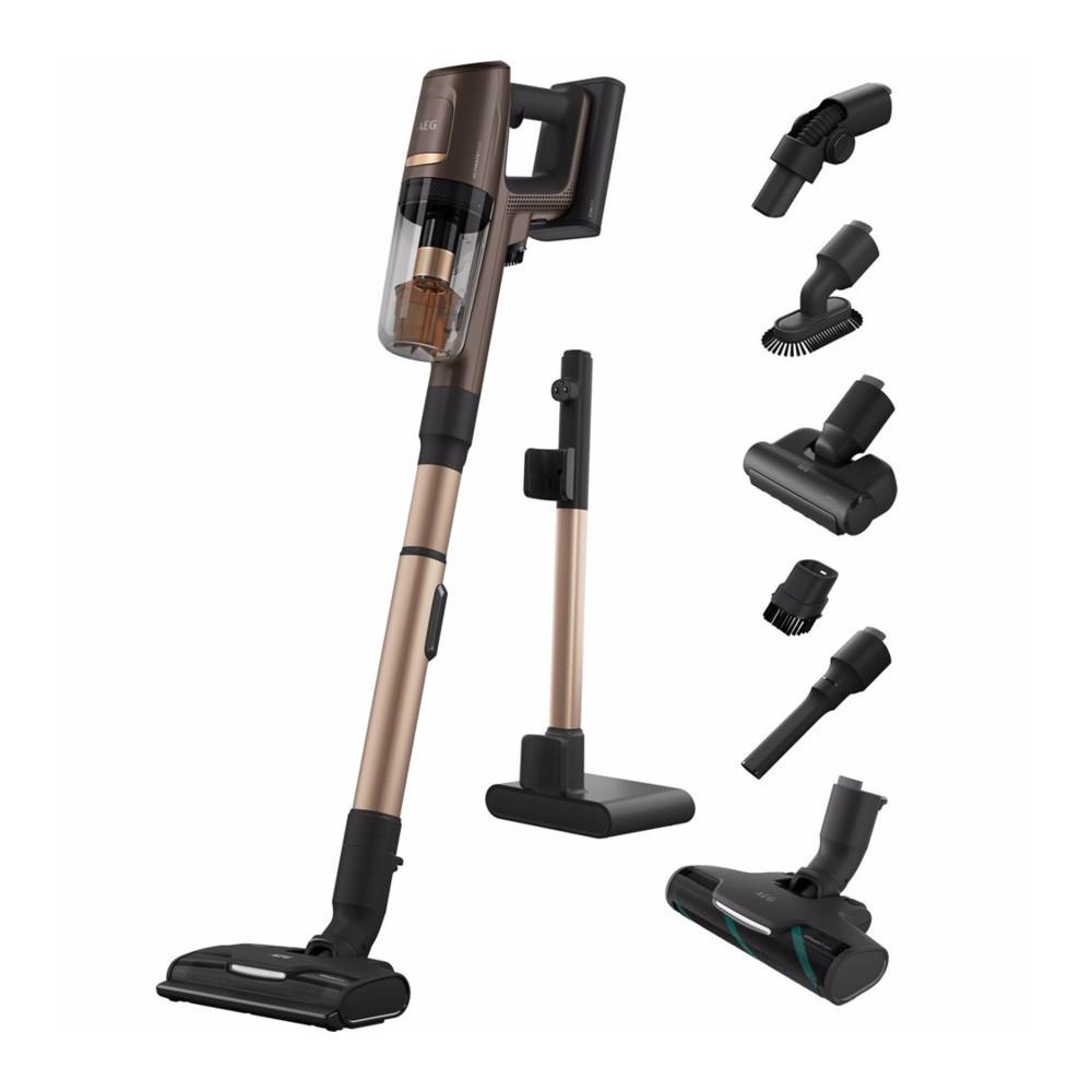 Aspirateur balai sans fil AEG avec autonomie 60 min et brosse motorisée PetPro+