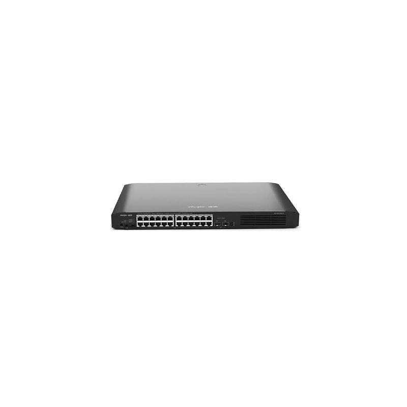 Switch Ruijie 26 ports Gigabit Smart Cloud PoE+ géré