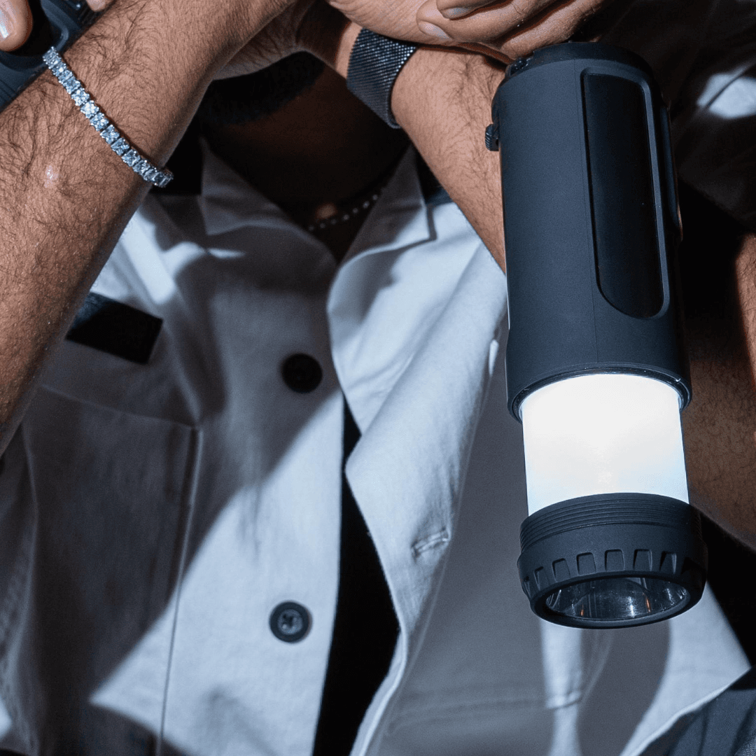 Goui Camp Lampe Outdoor – Enceinte Bluetooth et Power Bank 4400mAh