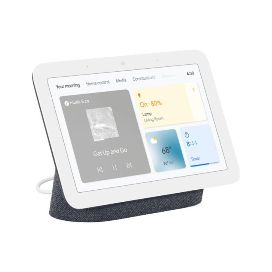 Google Nest Hub 2ème Génération - Enceinte connectée avec écran tactile 7 pouces