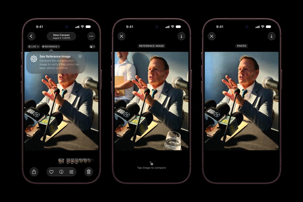 Application Photos sur l'iPhone 18 Pro
