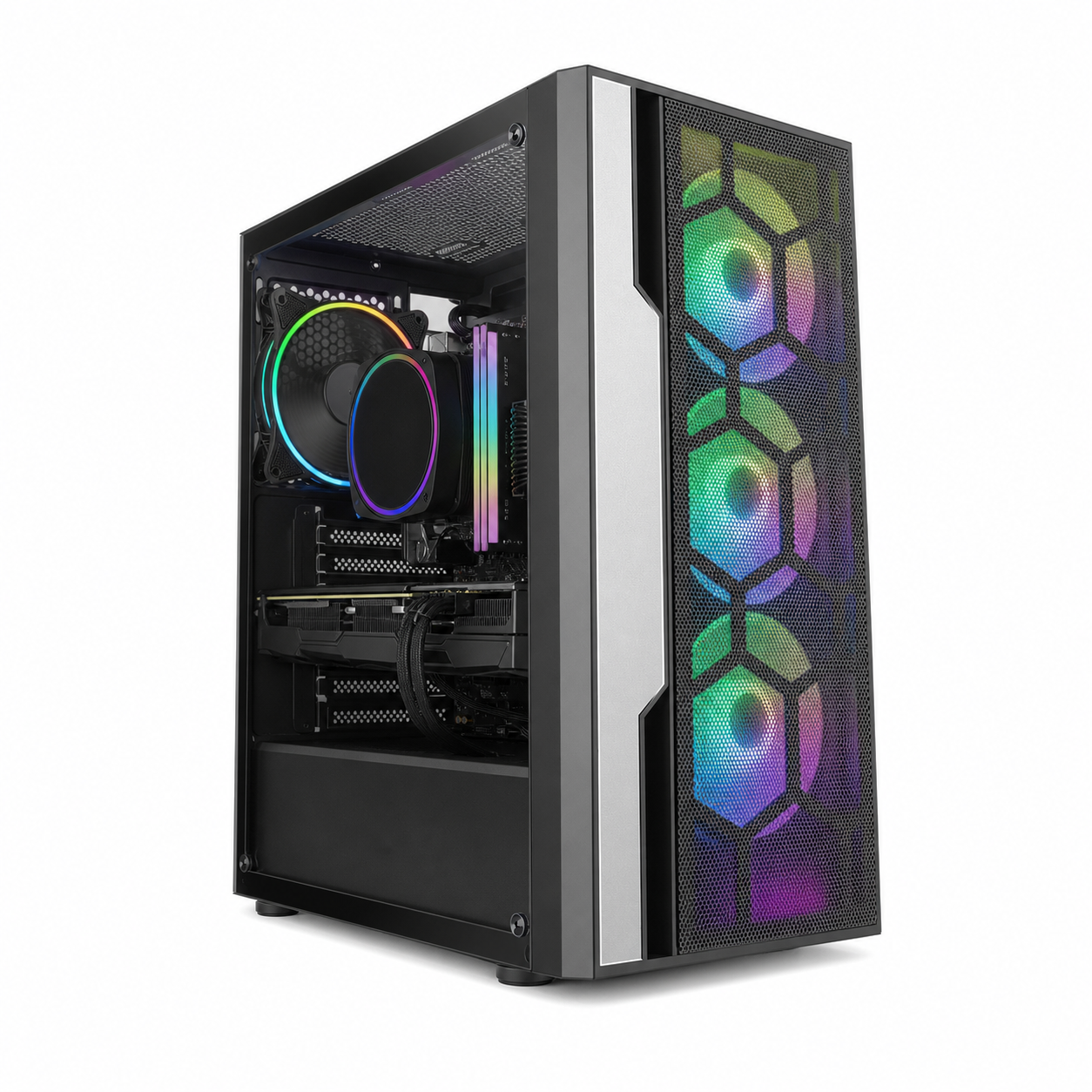 PC Gamer Ryzen 5 5500 - RTX 3050 8 Go - 16 Go DDR4 - SSD 512 Go