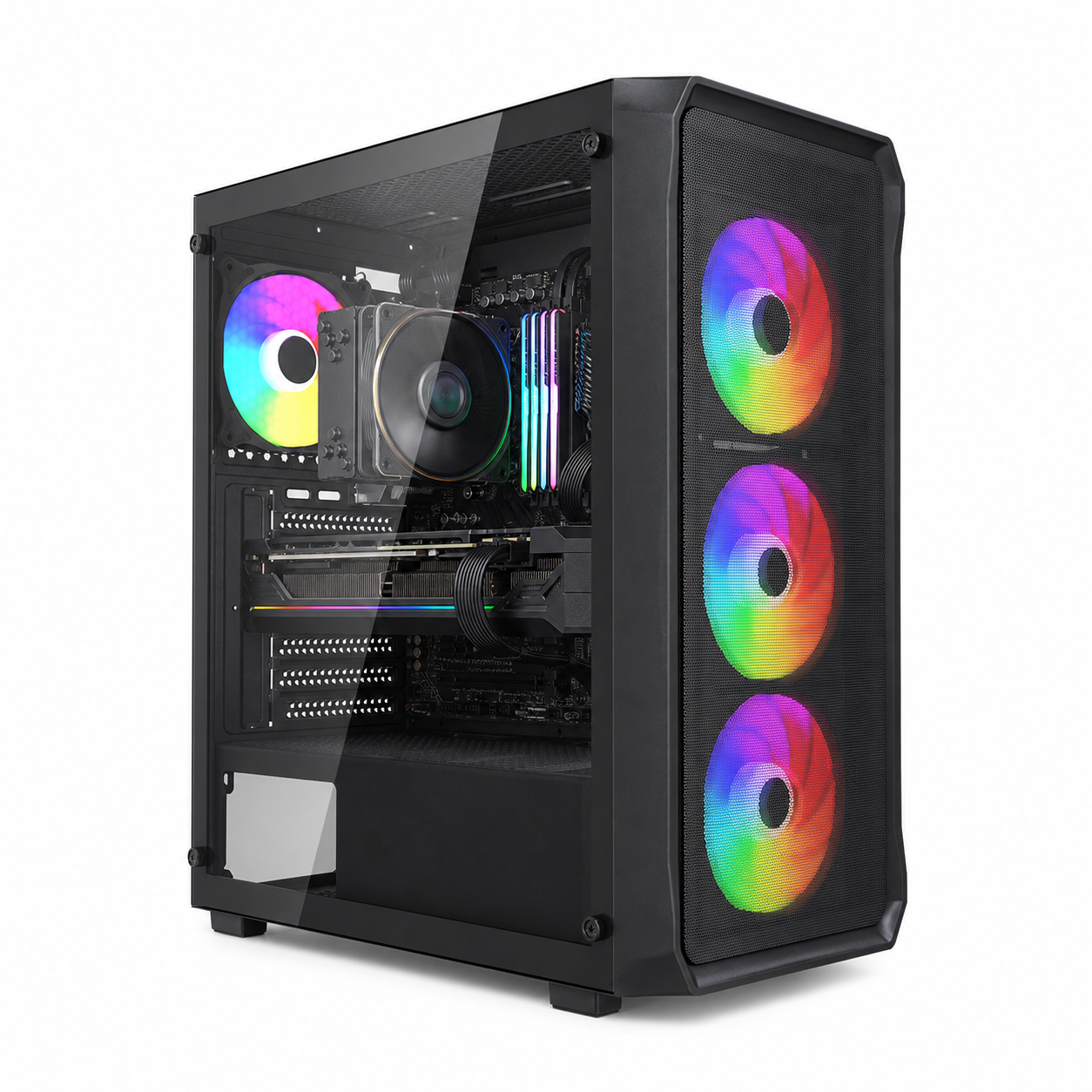 PC Gamer Ryzen 7 5700X - RTX 3050 6 Go - 16 Go DDR4 - SSD 512 Go