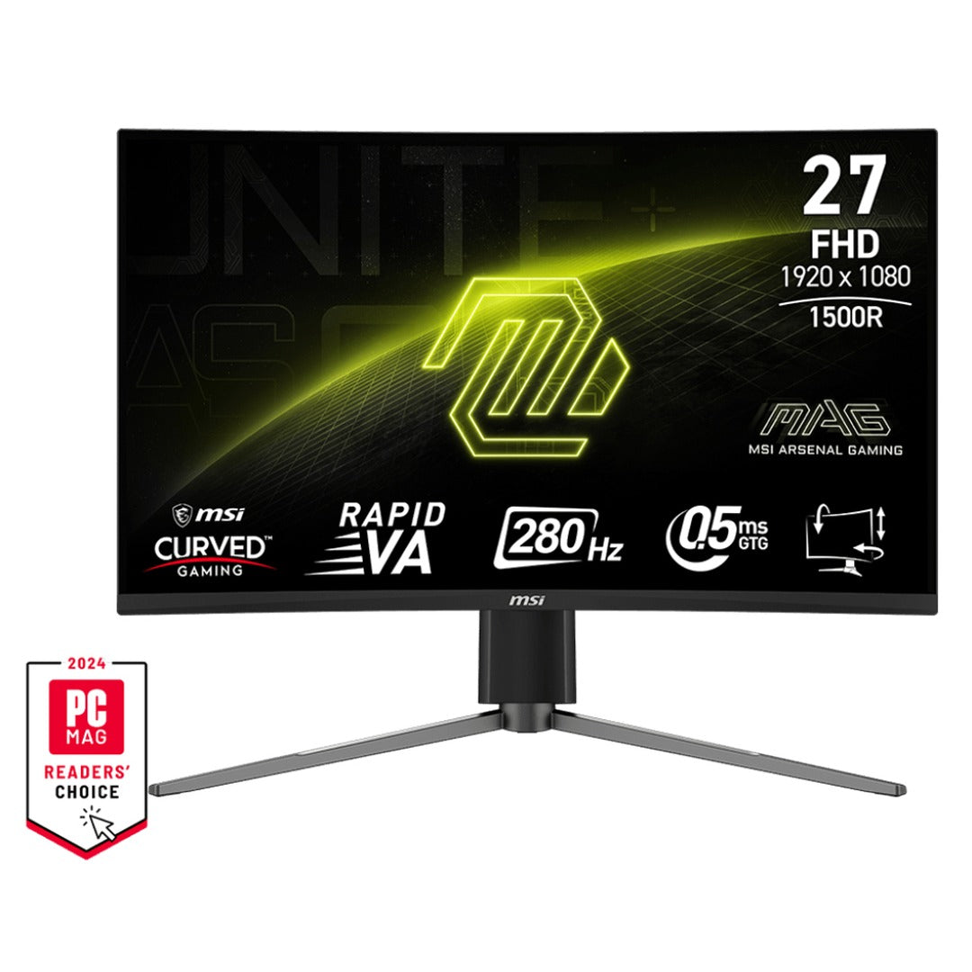 Écran MSI MAG 276CPXF 27" FHD VA 280Hz