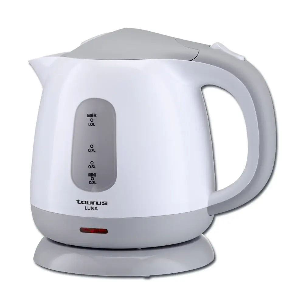 Bouilloire Taurus Luna en plastique 1L - 1100W