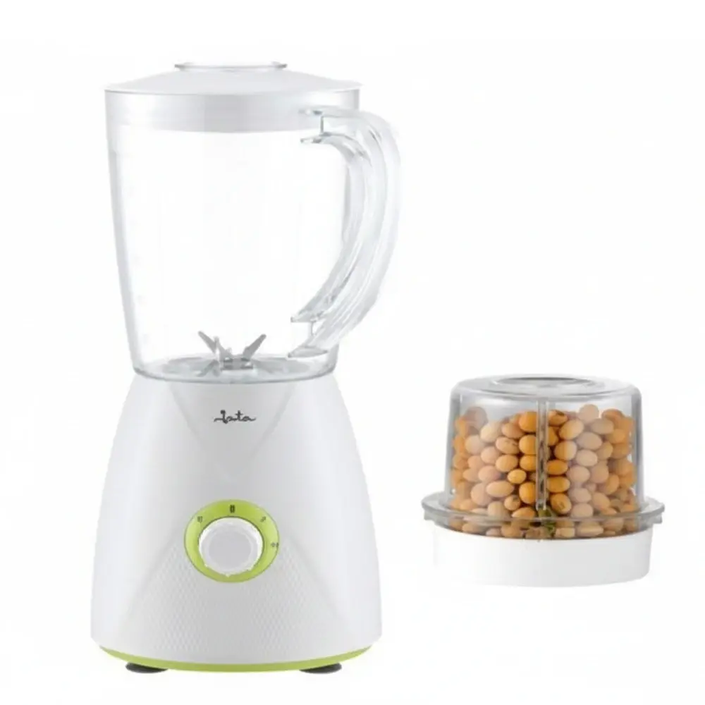 Blender Professionnel JATA 600W avec Moulin et Bol en Plastique 1.5L