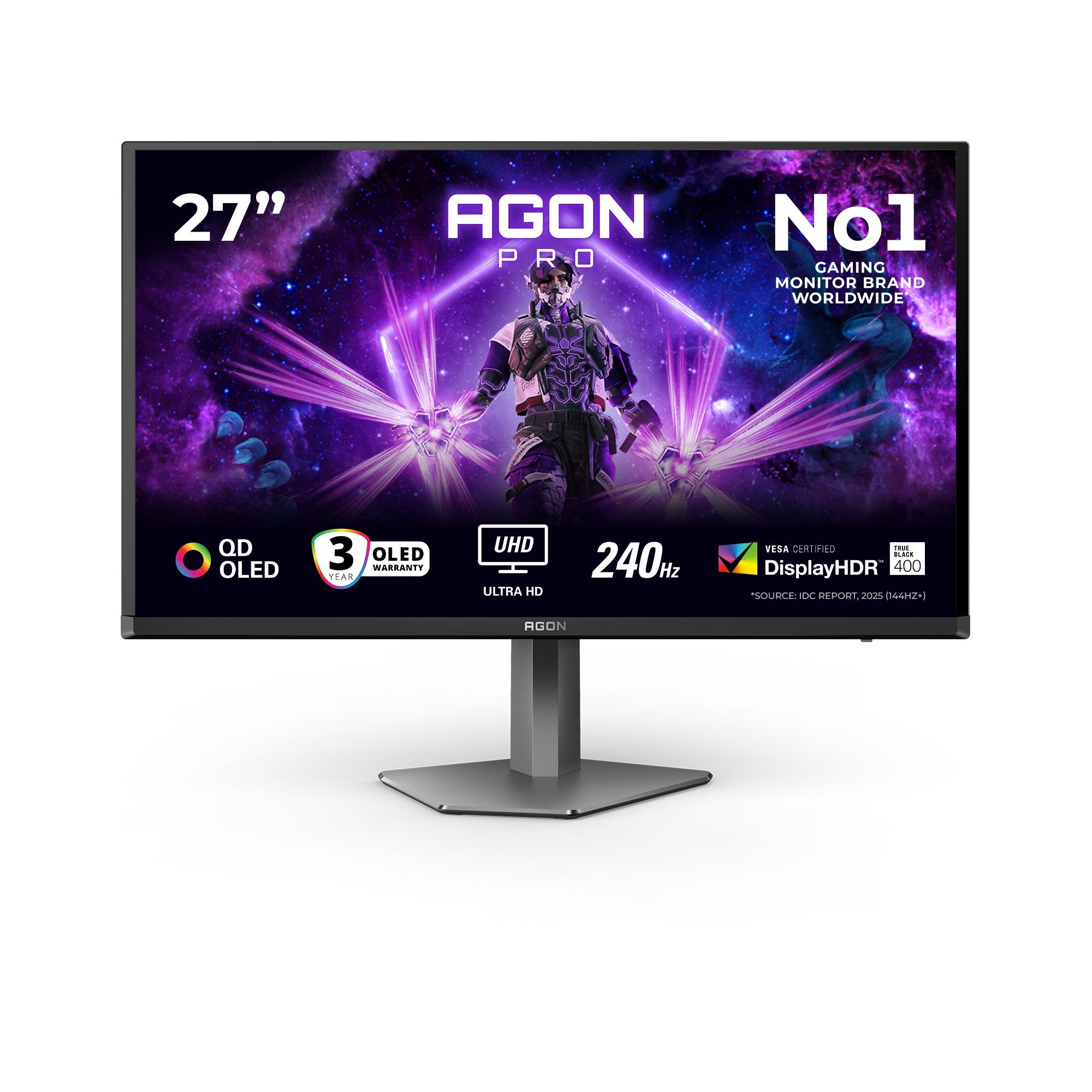 AOC AGON PRO AG276UZD QD 26.5" UHD OLED 240Hz