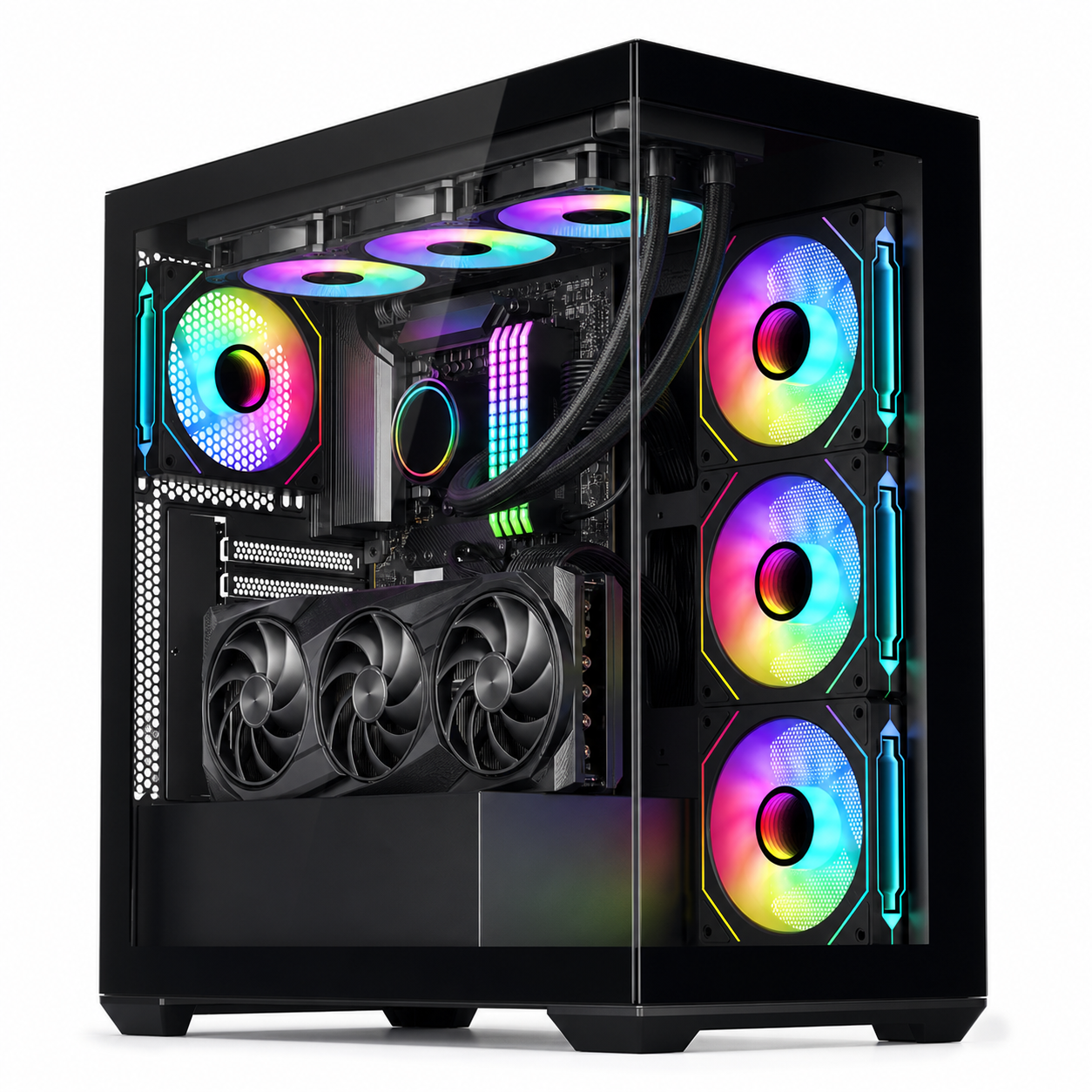 PC Gamer Ryzen 5 7600 - RTX 3050 8 Go - 16 Go DDR5 - SSD 512 Go