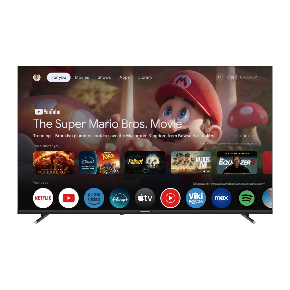 TV Schneider QLED 55" Smart UHD 4K