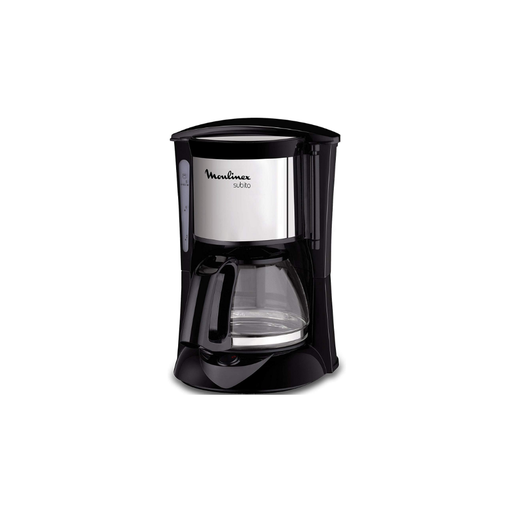 Cafetière filtre Subito Mini Noir/Grise - 0.6L - 6 tasses