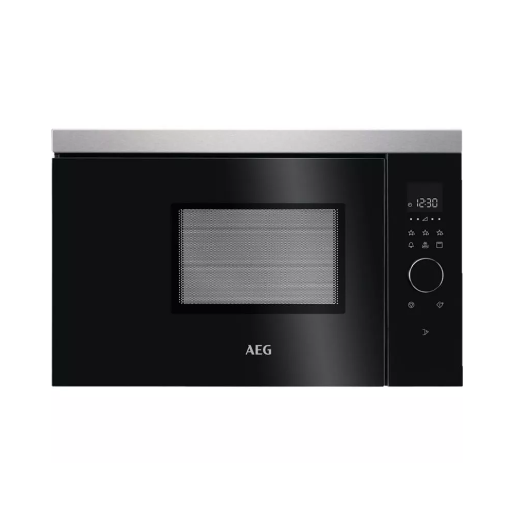 Micro-ondes AEG encastrable 37 cm inox avec fonction grill