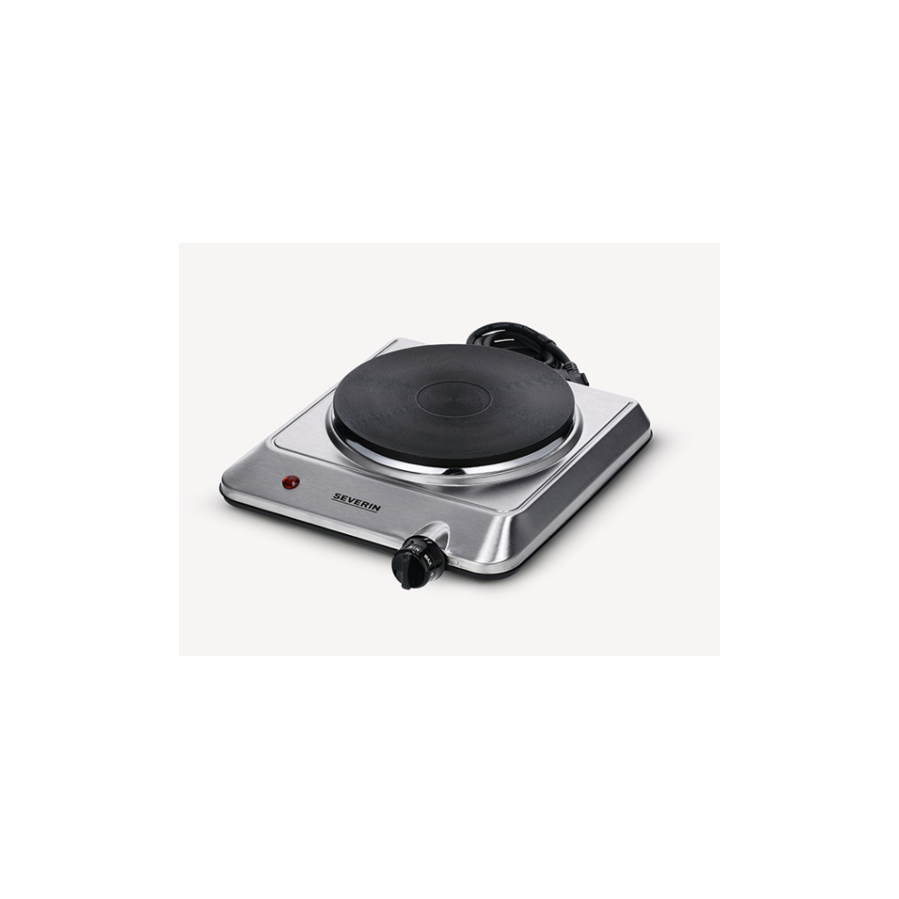 Rechaud électrique 1 plaque inox 1500W