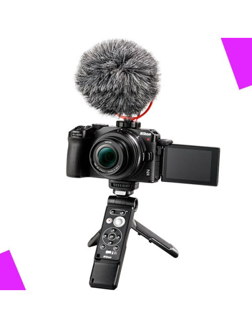 Nikon Z30 Pack Créateur avec Objectif 16-50mm, Trépied SmallRig, Télécommande ML-L7 et Micro Rode