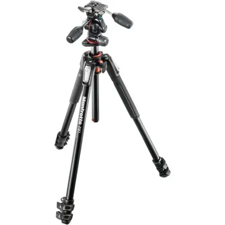 Manfrotto MK190XPRO3-3W Trépied avec rotule Pan/Tilt 3 voies