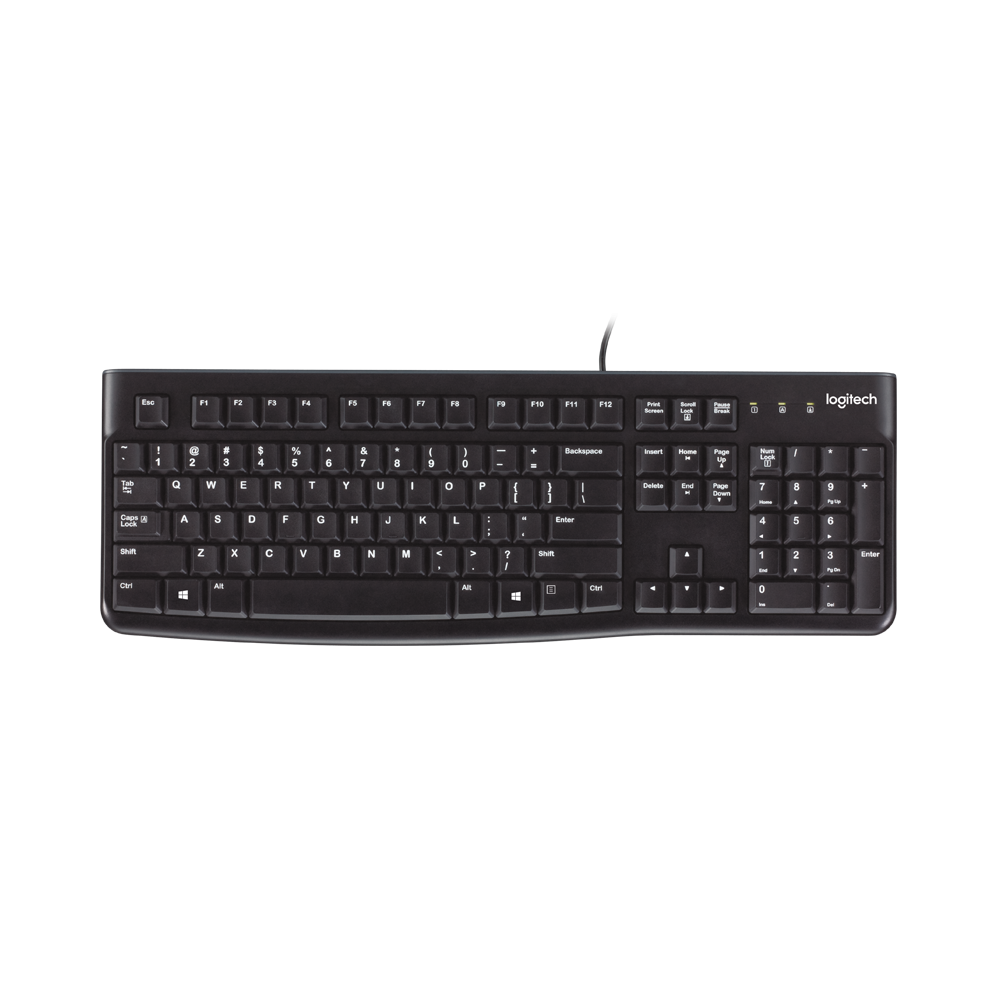 Clavier Logitech K120 AZERTY Noir