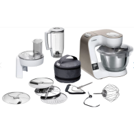 Pétrin Bosch 1000W avec afficheur et accessoires