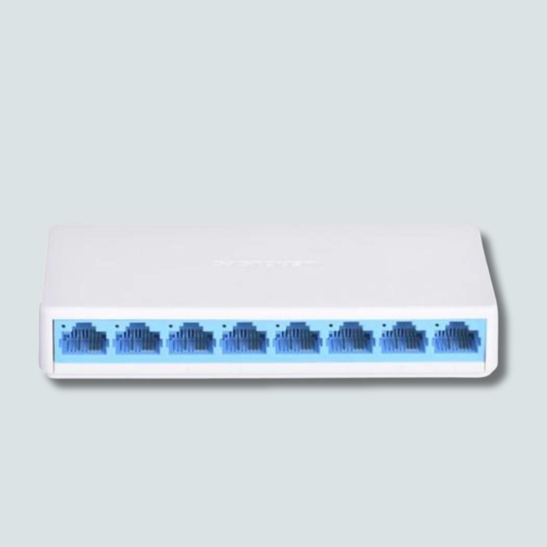 Switch Réseau Ethernet Mercusys MS108 8 ports 10/100 Mbps