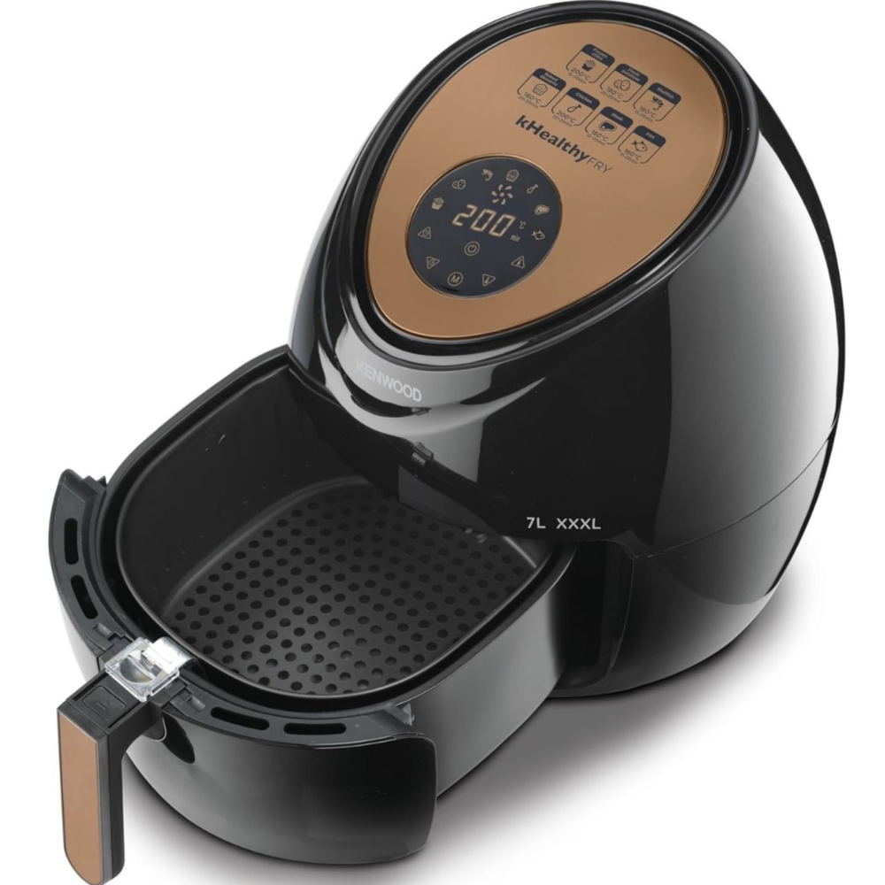 Friteuse à air chaud Kenwood 7L 1800W Noir et Or