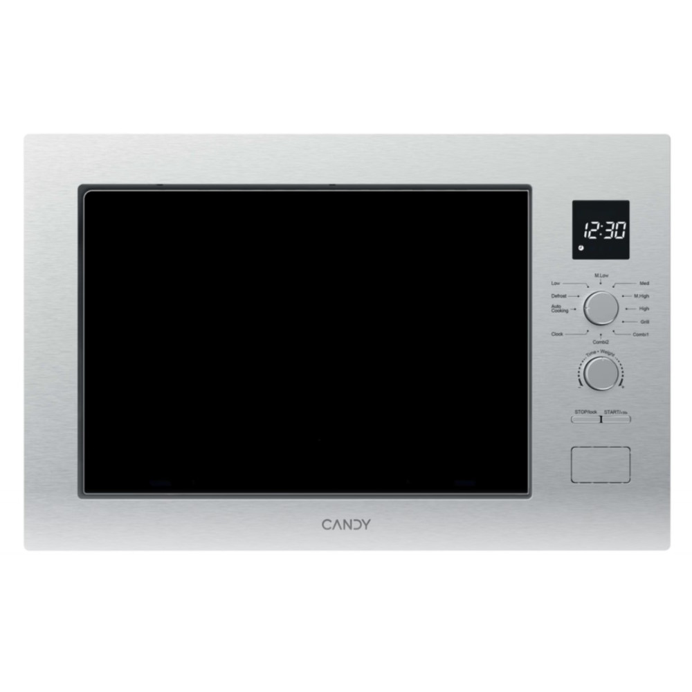 Micro-ondes encastrable Candy 25L avec gril - Inox