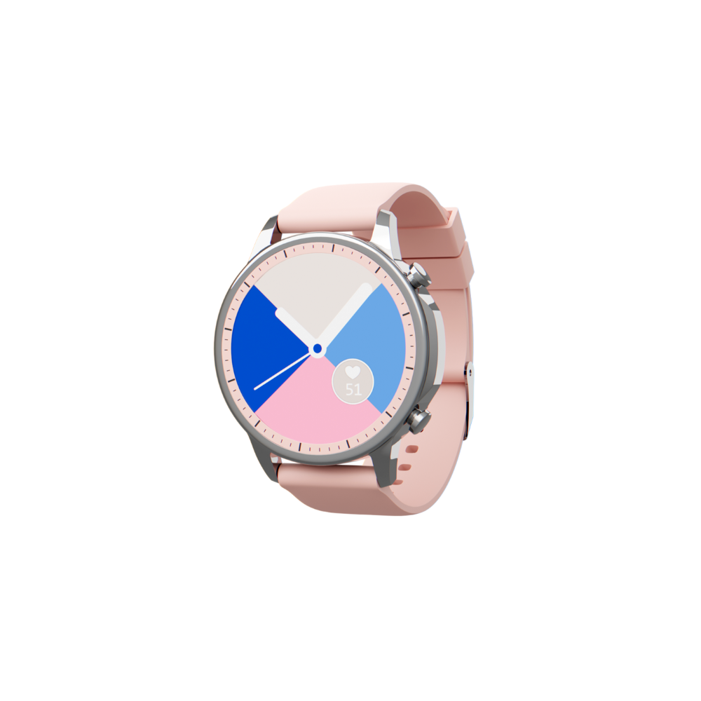 Montre Connectée Oryx Swift 7 Silver Pink