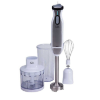 Mixeur plongeant JATA 1000W Inox - Blanc/Inox