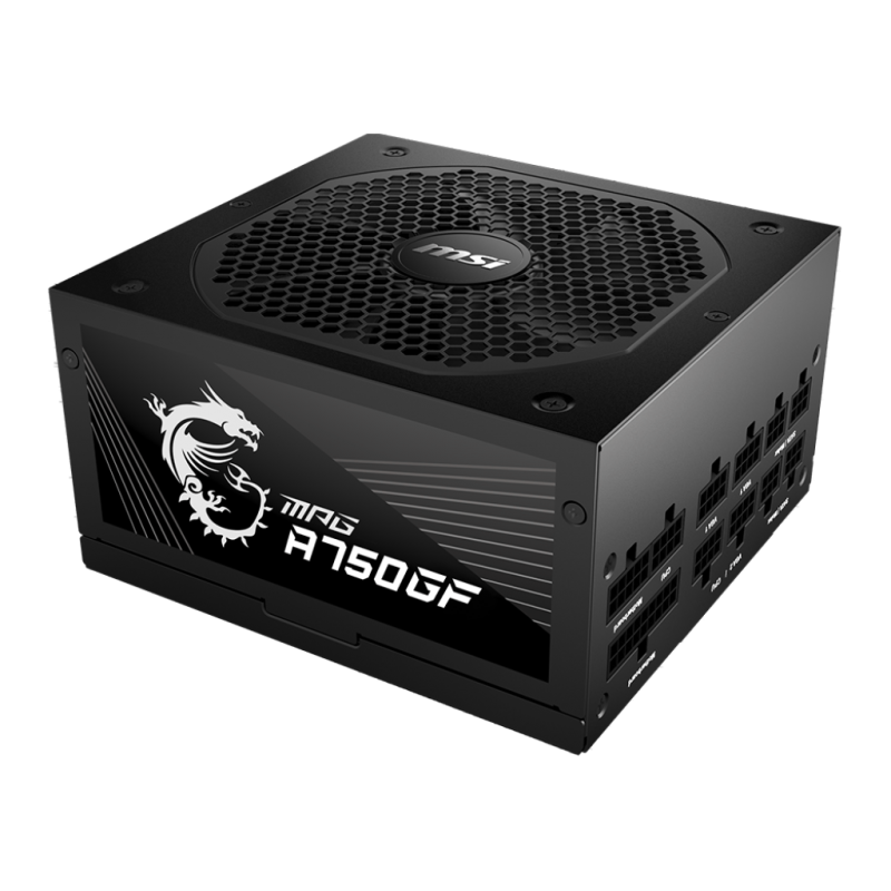 Bloc d'alimentation MSI MPG A750GF 750W 80 Plus Gold