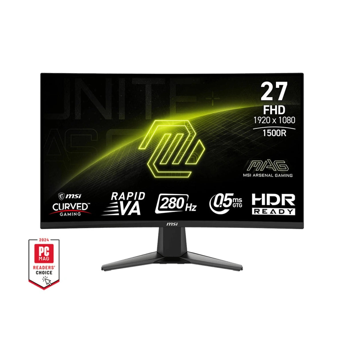 MSI MAG 276CXF Moniteur Gaming Incurvé 27" FHD VA 280Hz