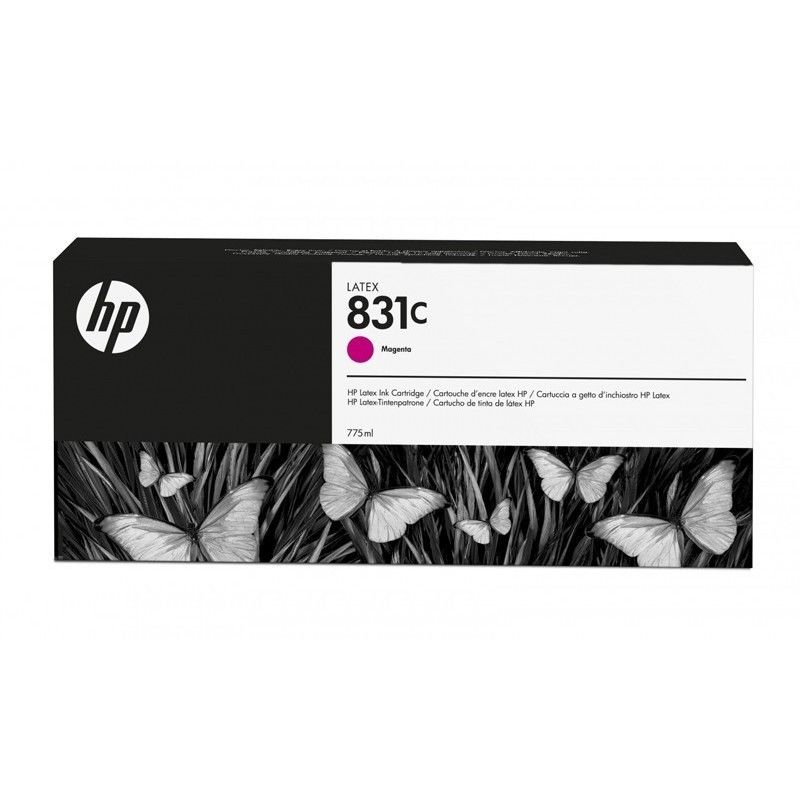 Cartouche HP 831C Original Magenta pour imprimantes Latex