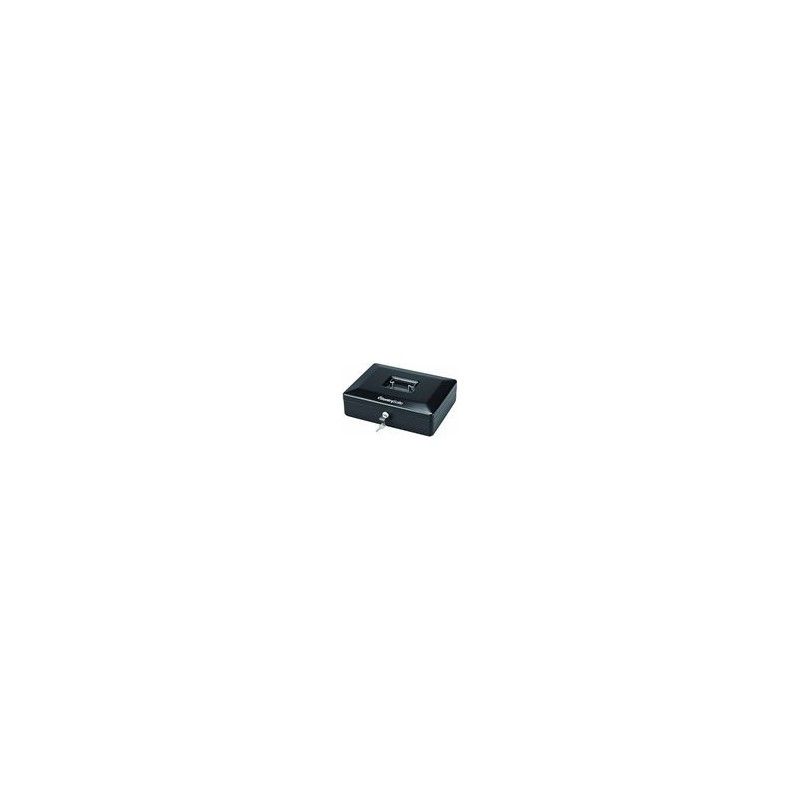 Coffret à argent noir avec serrure confidentielle