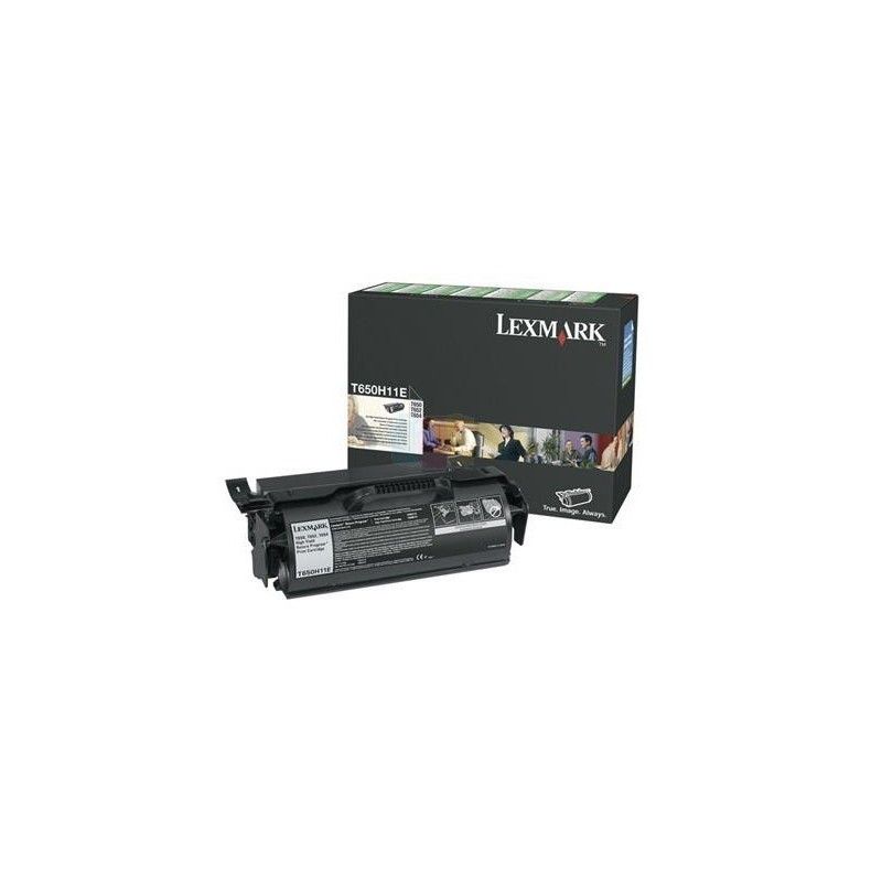 Toner Noir haute capacité 25K pour imprimantes T650/T652/T654