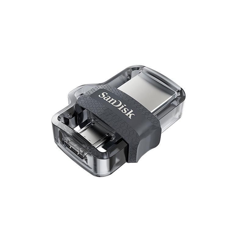 Clé USB Sandisk Dual Drive USB OTG 3.0 32GB Gris & Argent