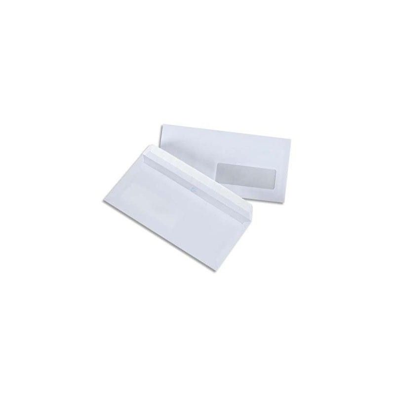 500 Enveloppes Unipapel Open System avec Fenêtre