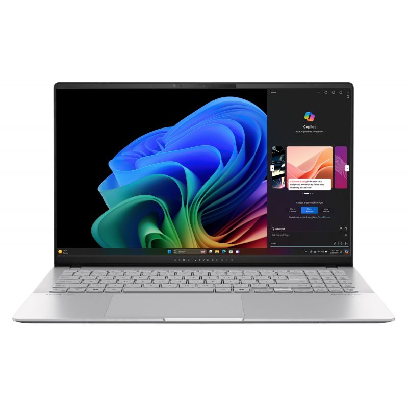 PC portable ASUS Vivobook S 15 OLED S5507QA-MA012W (Snapdragon X Plus / 16 Go / 512 Go) - 15.6"