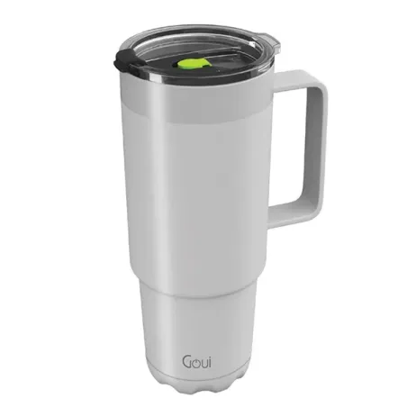 Goui Tumbler - Tasse isotherme en acier inoxydable 600 ml blanc