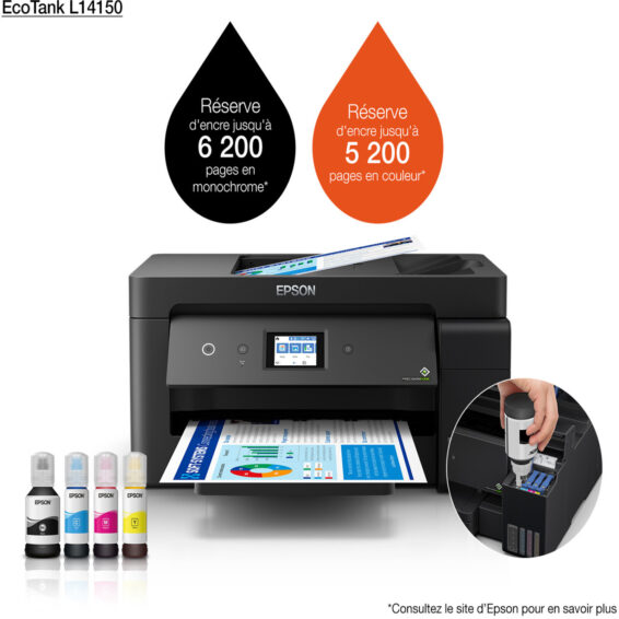 Epson EcoTank L14150 Imprimante Multifonction A3+