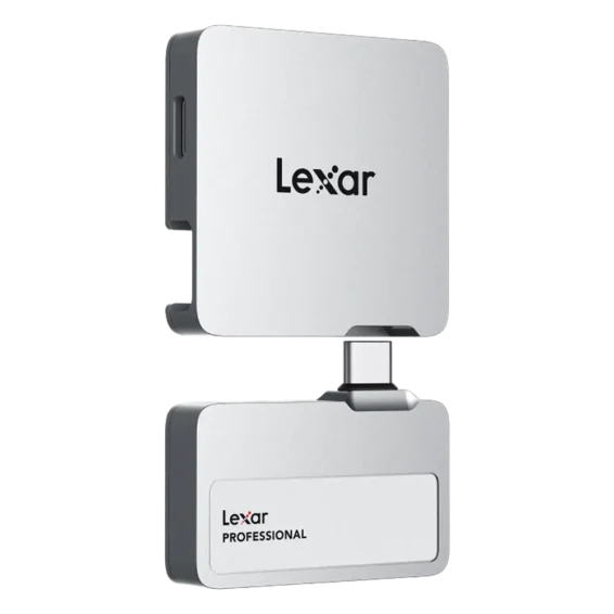 SSD Externe Lexar Professional Go Portable 2 To avec Hub USB-C