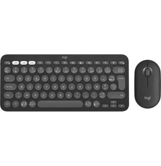Logitech Pebble 2 Combo - Clavier et souris Bluetooth compact