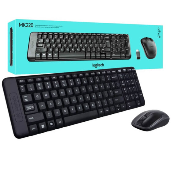 Ensemble sans fil Logitech MK220 - Clavier et souris AZERTY
