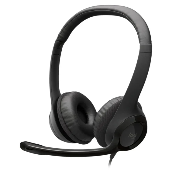 Logitech H390 Casque-micro USB avec microphone anti-parasite