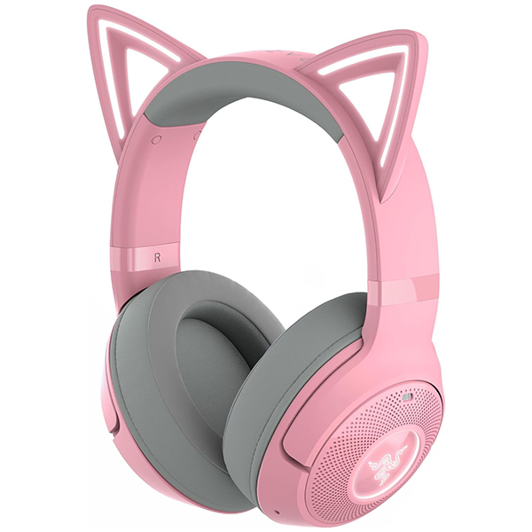 Razer Kraken Kitty V2 BT Quartz - Casque Gaming RGB sans Fil
