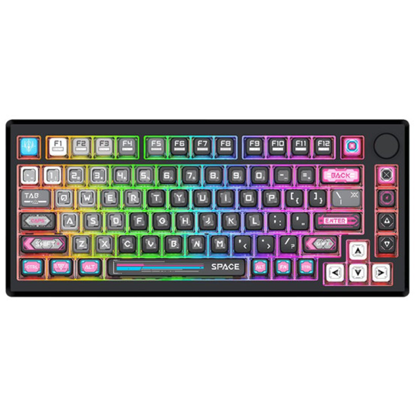 Redragon Uranus PRO K732MC Clavier Mécanique Sans Fil RGB Aluminium (Switches Wukong)