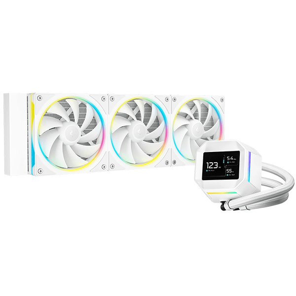 DeepCool LM360 White - Refroidissement liquide AIO 360 mm